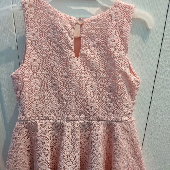 Light Pink Lace Dress, Size 24 months - Picture 3 of 4